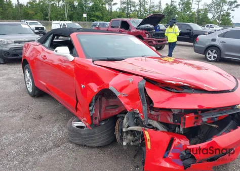 2017 Chevrolet Camaro 1Lt из США, поврежденный, VIN 1G1FB3DX4H0104976